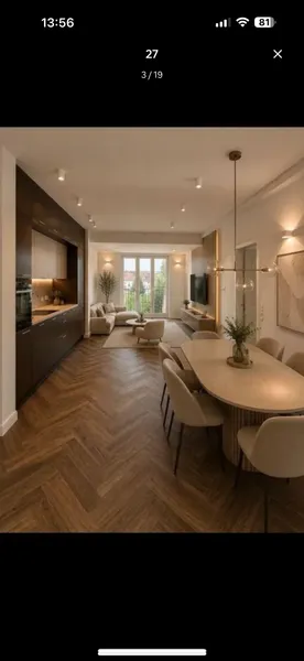 Hochwertige 3 Zimmer Wohnung mit großem Balkon und Einbauküche — photo 1